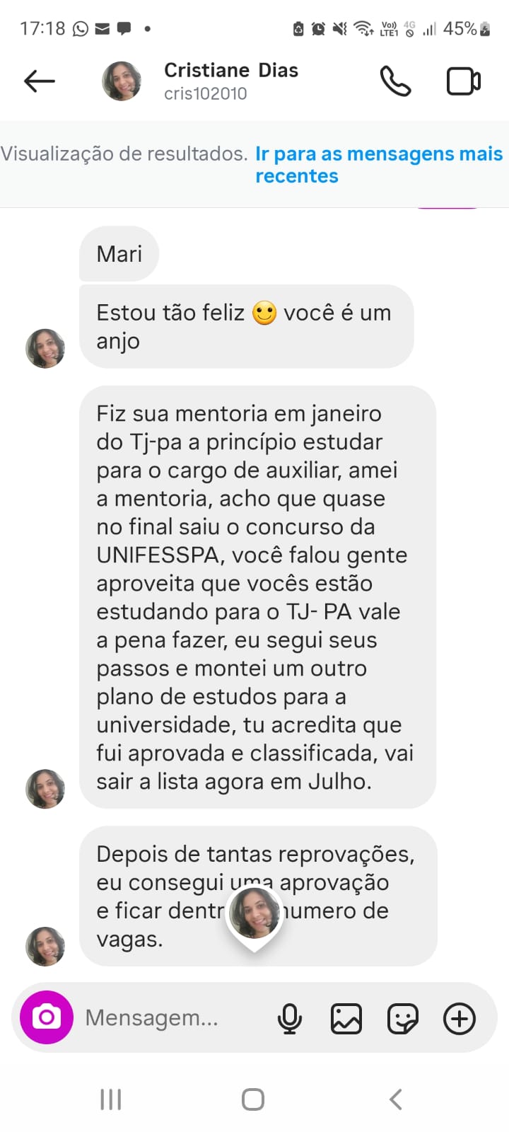 Aprovação
